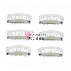 Clipsuri /Cleme Clip-On pentru extensii de 3,2 cm, 15 buc Cod: 00 - Blond deschis